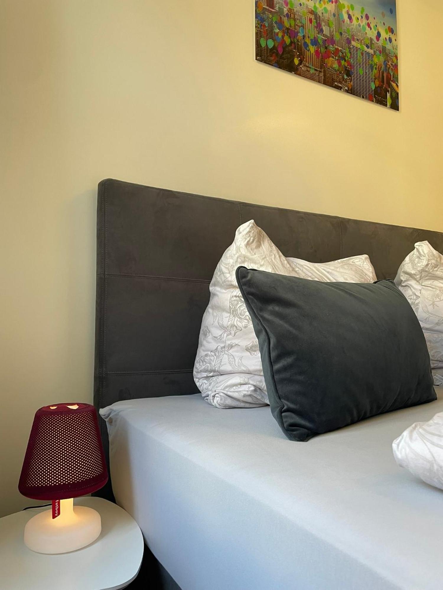 Soul-Apartment Balkon Privatparkplatz 2 Boxspringbetten 55Zoll Tv Wlan 라이프치히 외부 사진