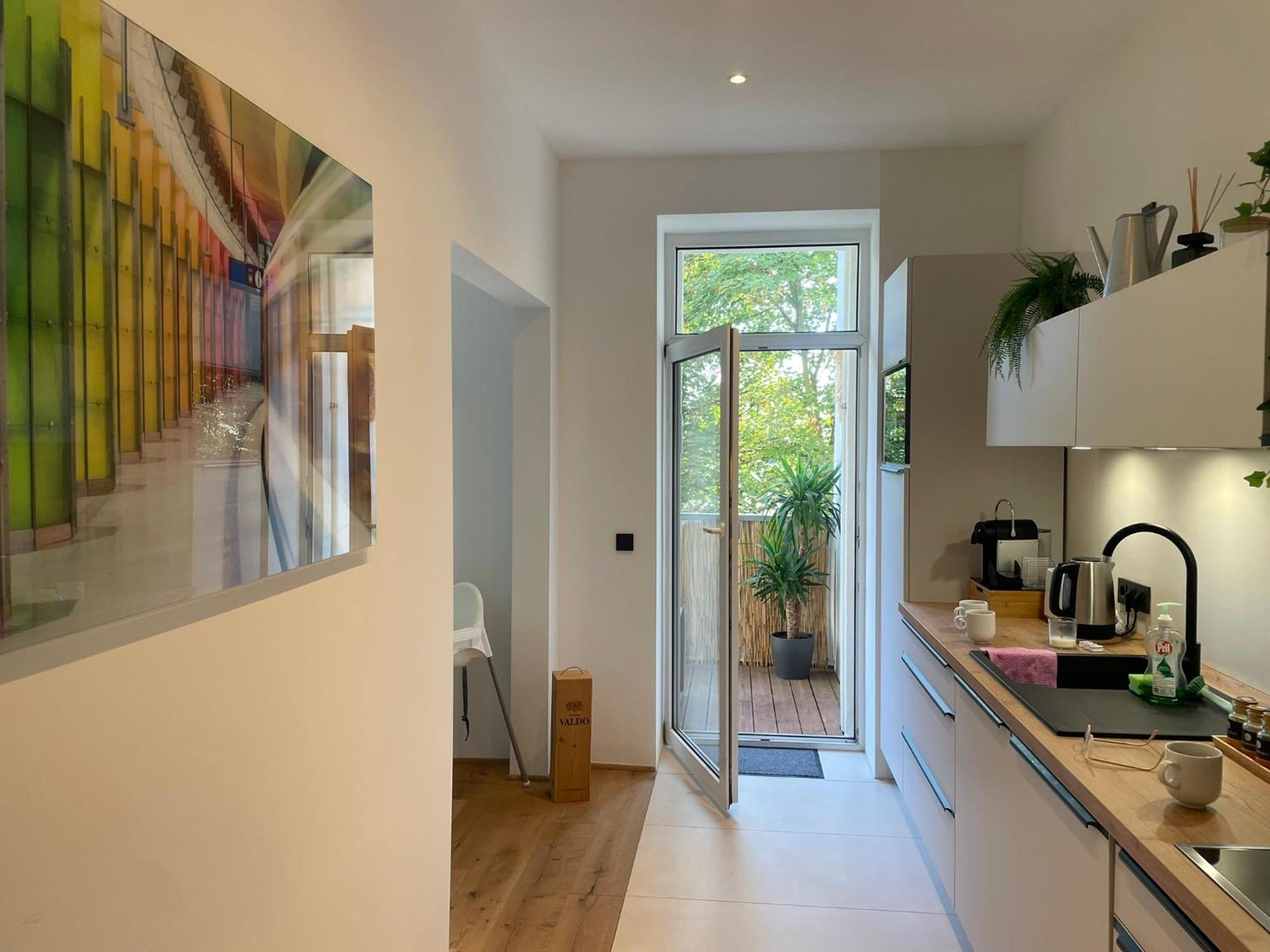 Soul-Apartment Balkon Privatparkplatz 2 Boxspringbetten 55Zoll Tv Wlan 라이프치히 외부 사진