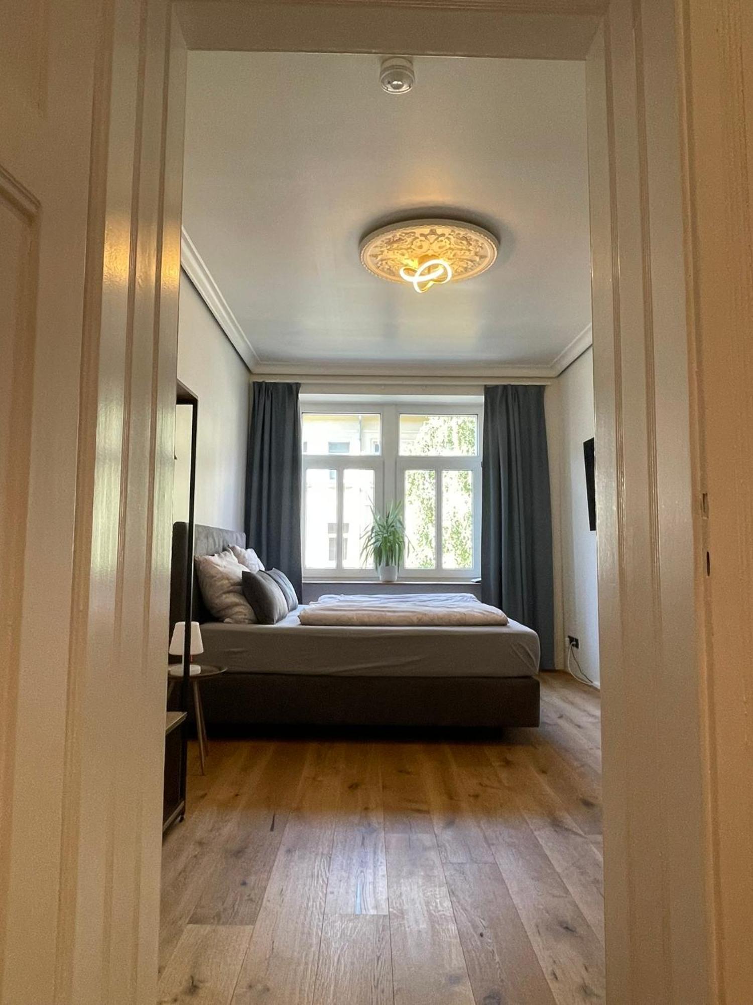 Soul-Apartment Balkon Privatparkplatz 2 Boxspringbetten 55Zoll Tv Wlan 라이프치히 외부 사진